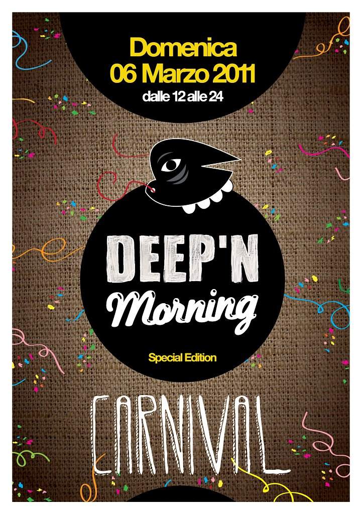 Deep'N Morning Carnival Edition - Página trasera