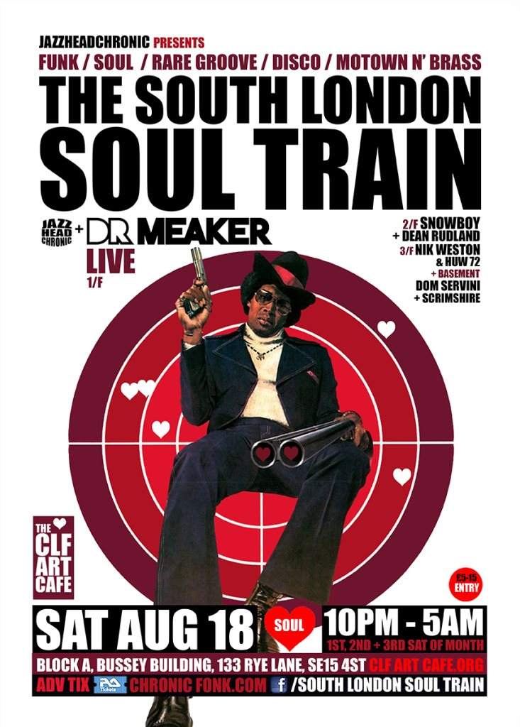 The South London Soul Train with Dr Meaker Live - More on 4 Floors - Página frontal