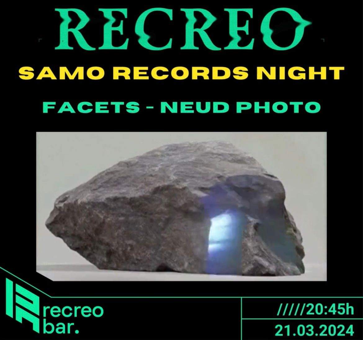 SAMO RECORDS NIGHT - Página frontal