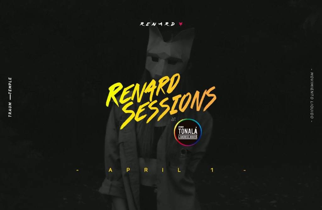 Renard Sessions - Página frontal