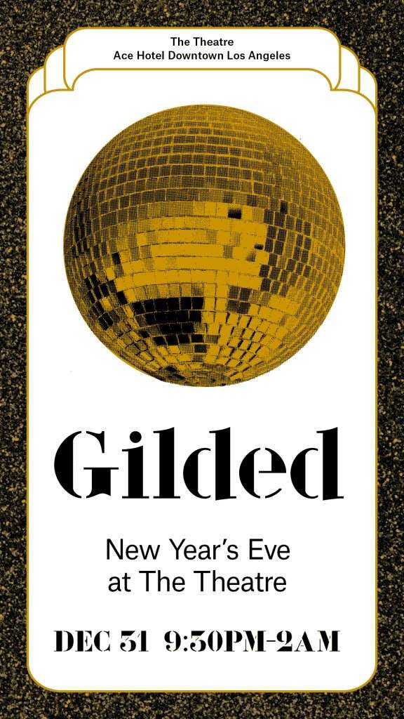 Gilded: New Year's Eve - フライヤー裏