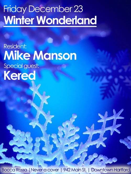 Winter Wonderland - フライヤー表