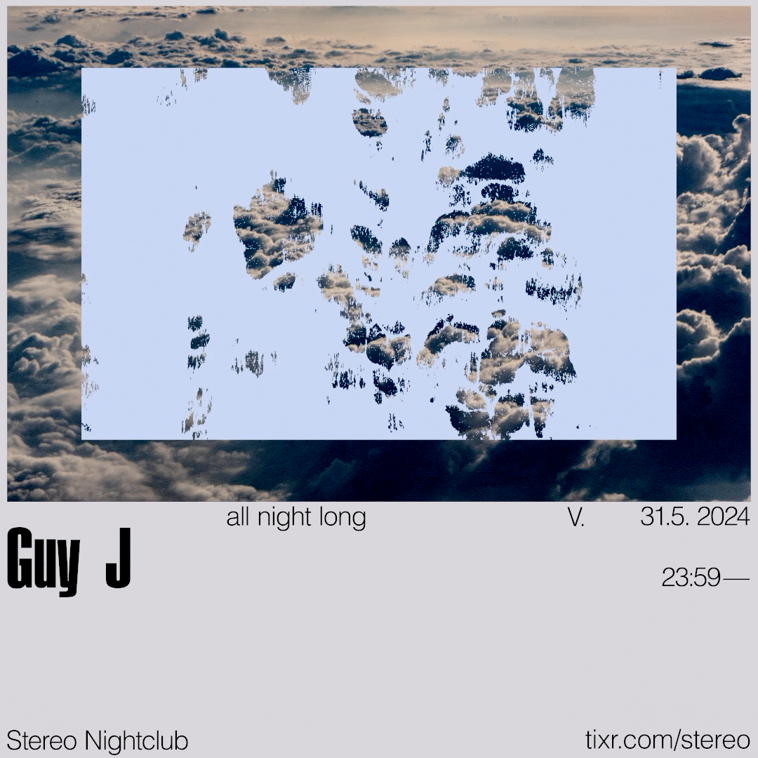 Guy J (All Night Long) - フライヤー表