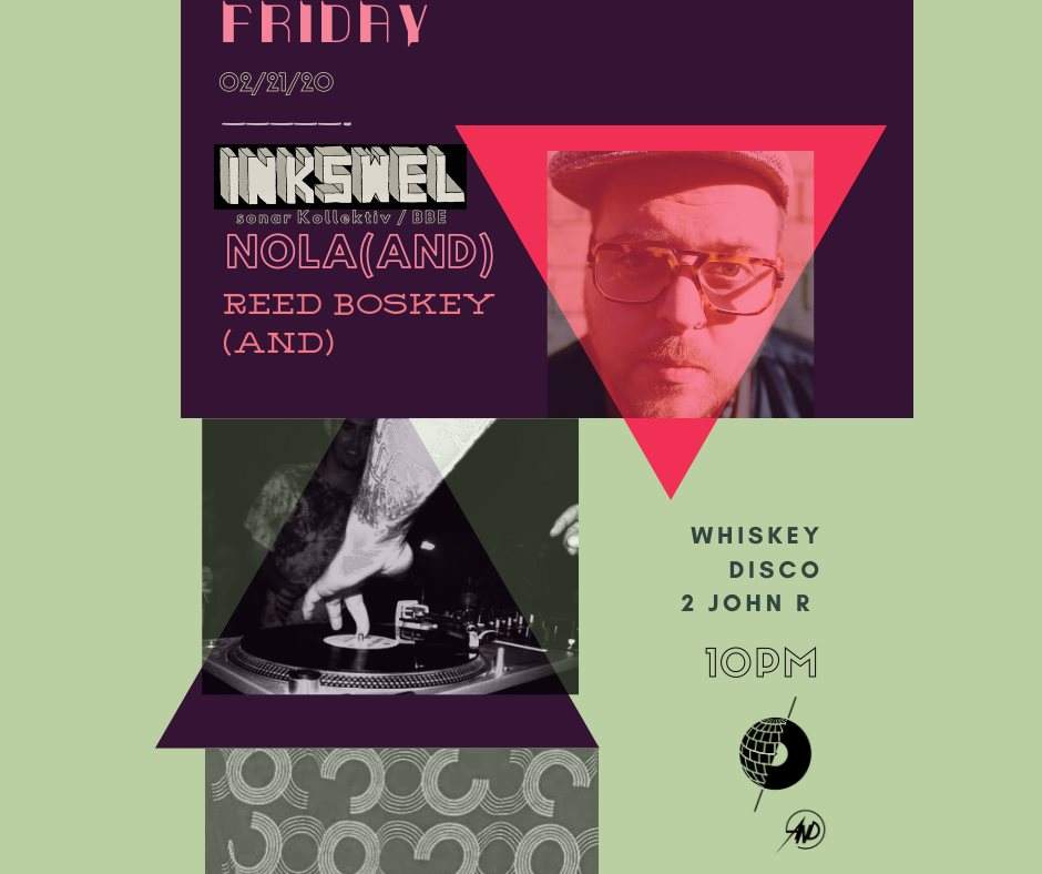 Inkswel with Nola & Reed Boskey - フライヤー表
