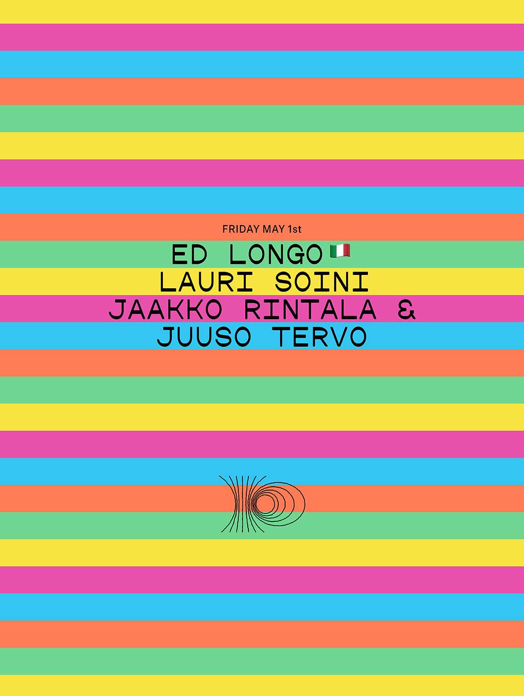 Ed Longo, Lauri Soini, Jaakko Rintala & Juuso Tervo at Post Bar, Helsinki