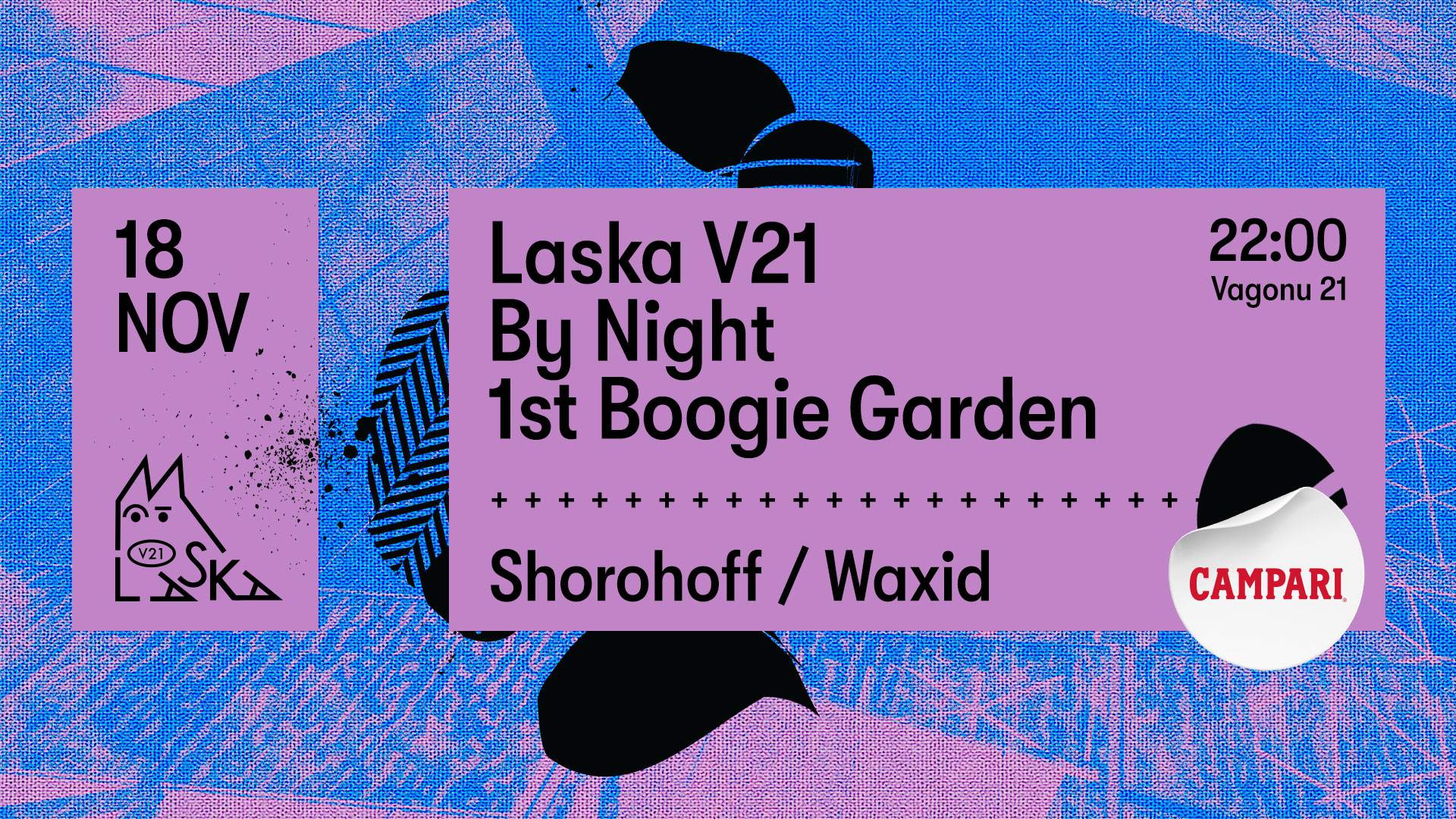 1st Boogie Garden - Shorohoff / Waxid - Página frontal