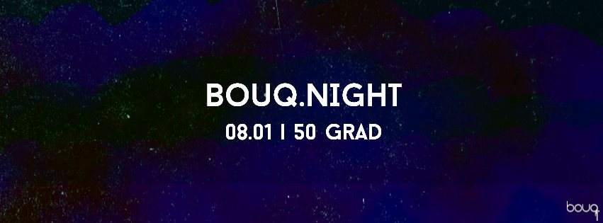 Bouq.Night - フライヤー表