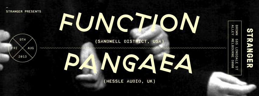 Stranger presents Function & Pangaea - Página frontal
