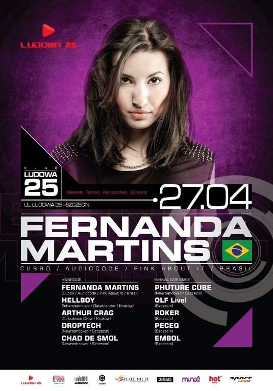 Fernanda Martins - フライヤー表