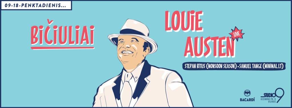 Bičiuliai: Louie Austen - Página frontal