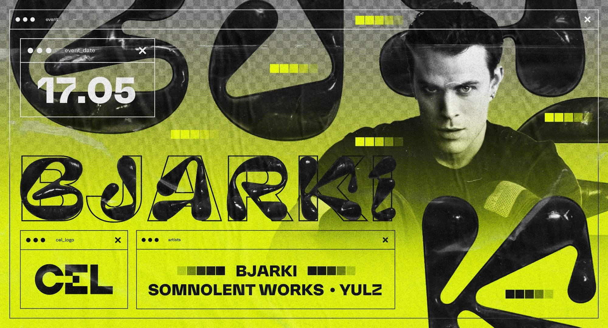 CEL: Bjarki (IS) - フライヤー表