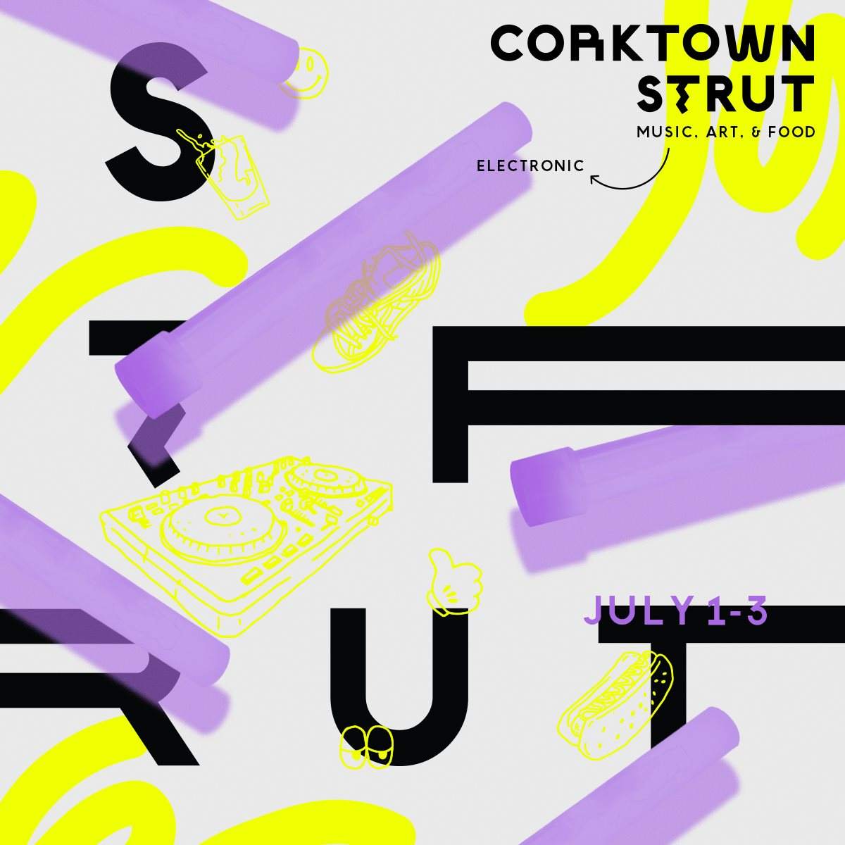 Corktown Strut - フライヤー表