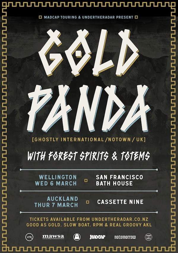Gold Panda - Página frontal
