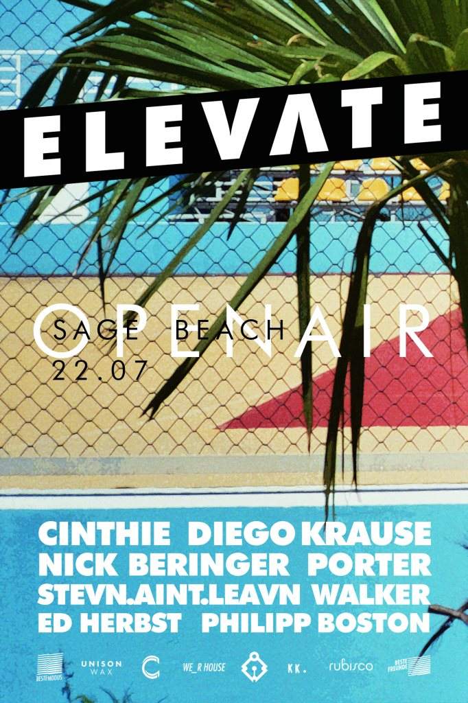 Elevate Free Open Air - フライヤー表