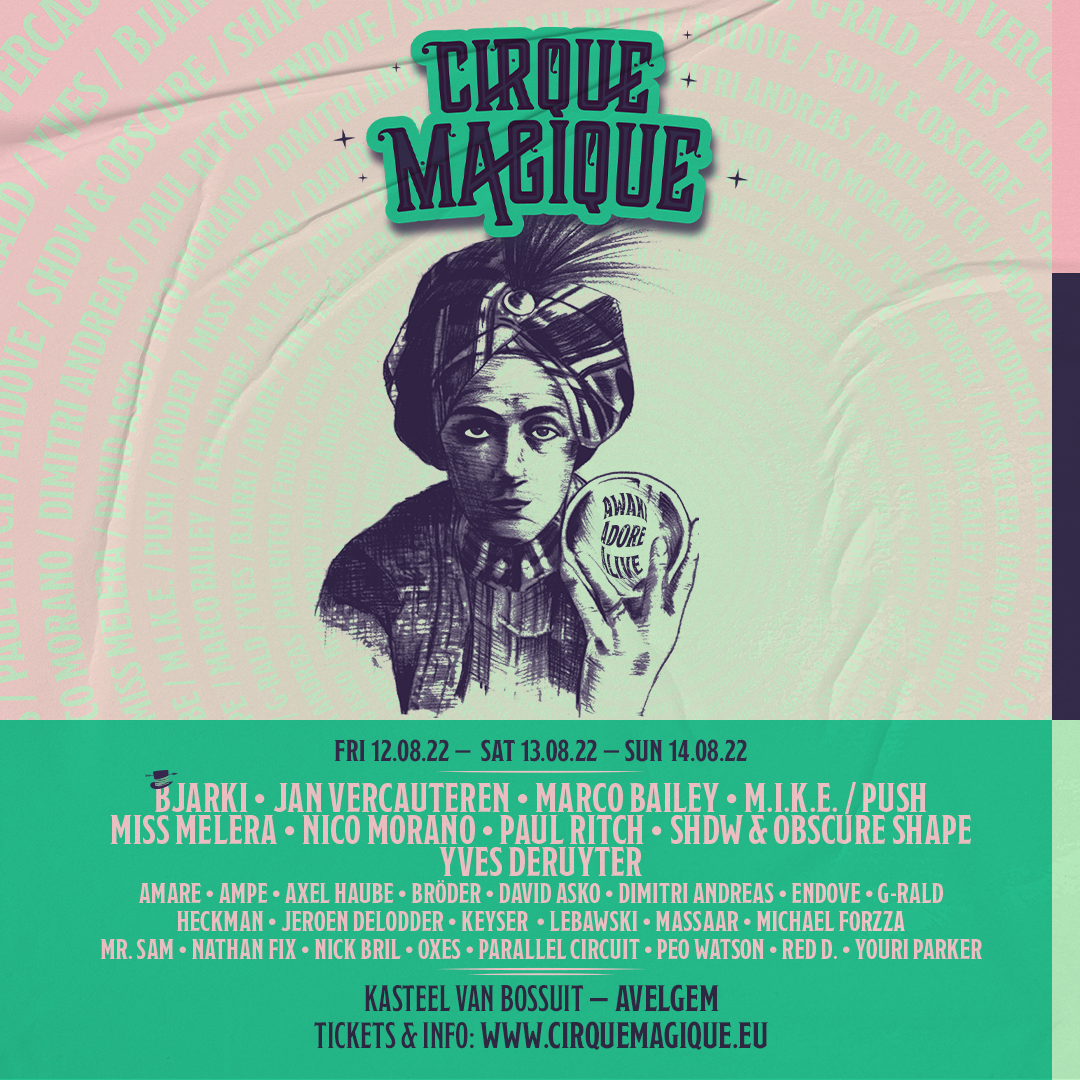 Cirque Magique - フライヤー表