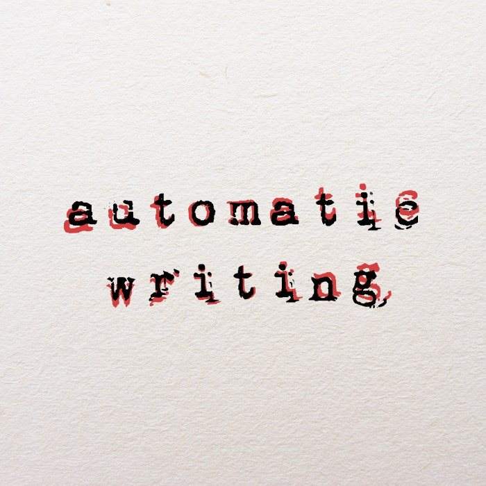 Automatic Writing all Night Long - Página frontal