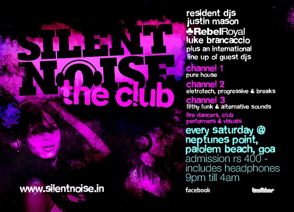 Silent Noise - The Club - Página frontal