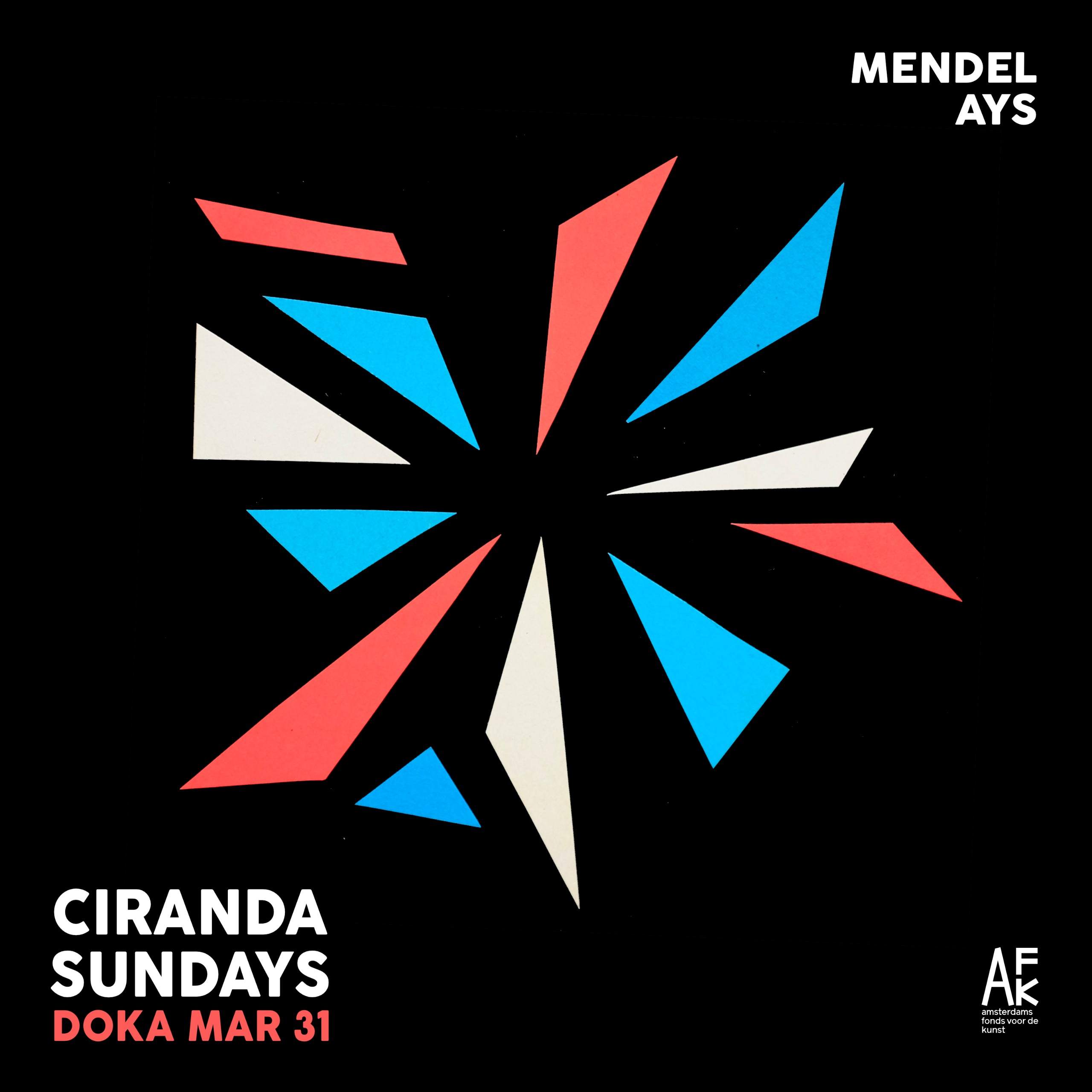 Ciranda Sundays with Ays - Mendel - Página frontal