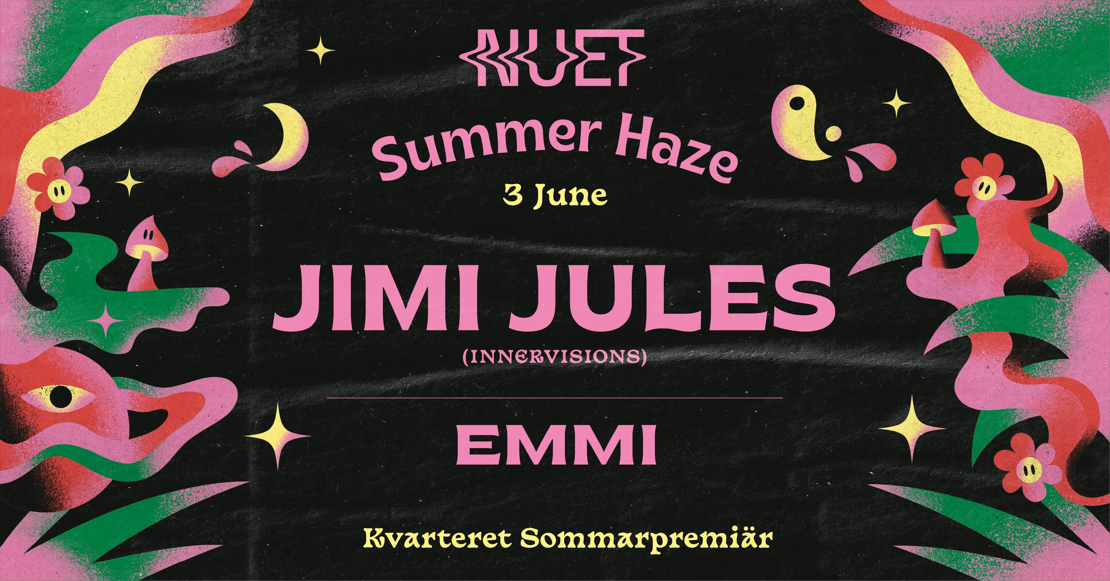 NUET - Kvarteret Summer premier / Jimi Jules - Página frontal