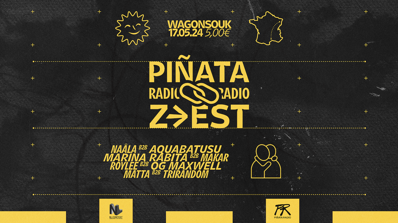 PIÑATA & Z•EST RADIO - OFF NL Contest - Página frontal