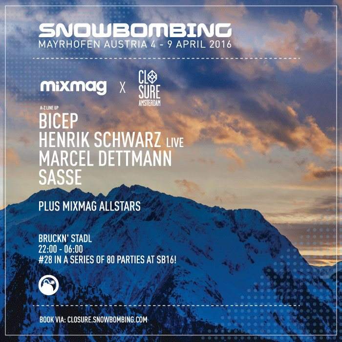 Snowbombing 2016: Mixmag x Closure - Página frontal