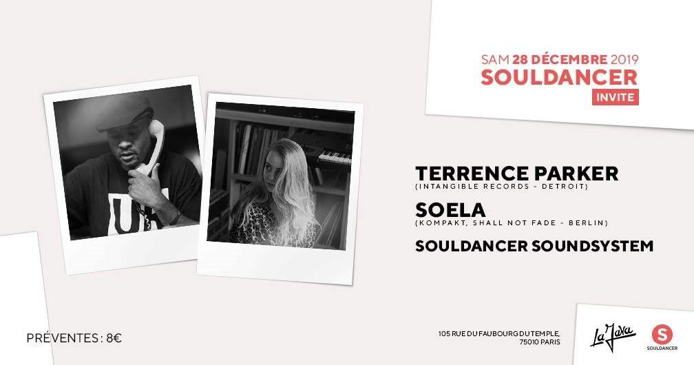 Souldancer Invite: Terrence Parker, Soela & More - Página frontal