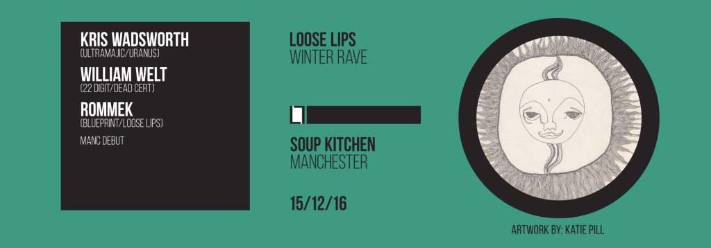 Loose Lips' Manc Winter Rave - with Kris Wadsworth, Rommek & William Welt - Página frontal