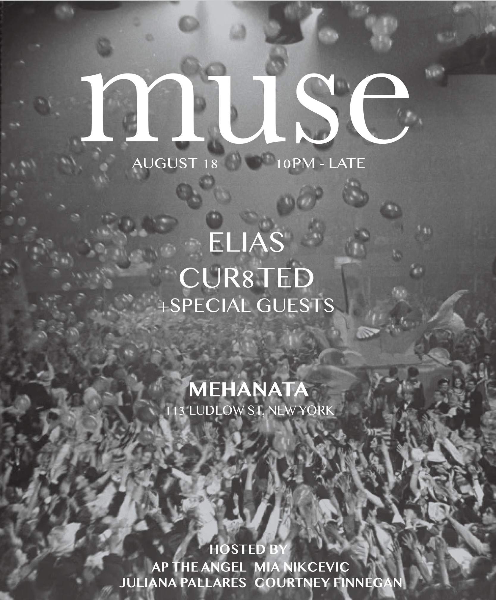 MUSE: ELIAS / cur8ted + MORE - Página frontal