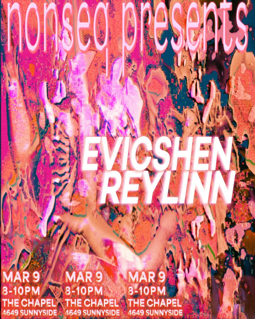 Nonsequitur: Reylinn and Evicshen at Chapel Performance Space, Seattle