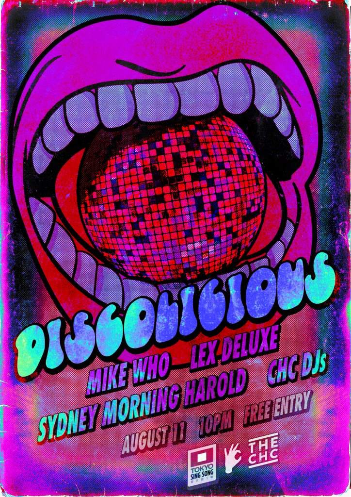 The CHC presents Discolicious at Tokyo Sing Song, Sydney