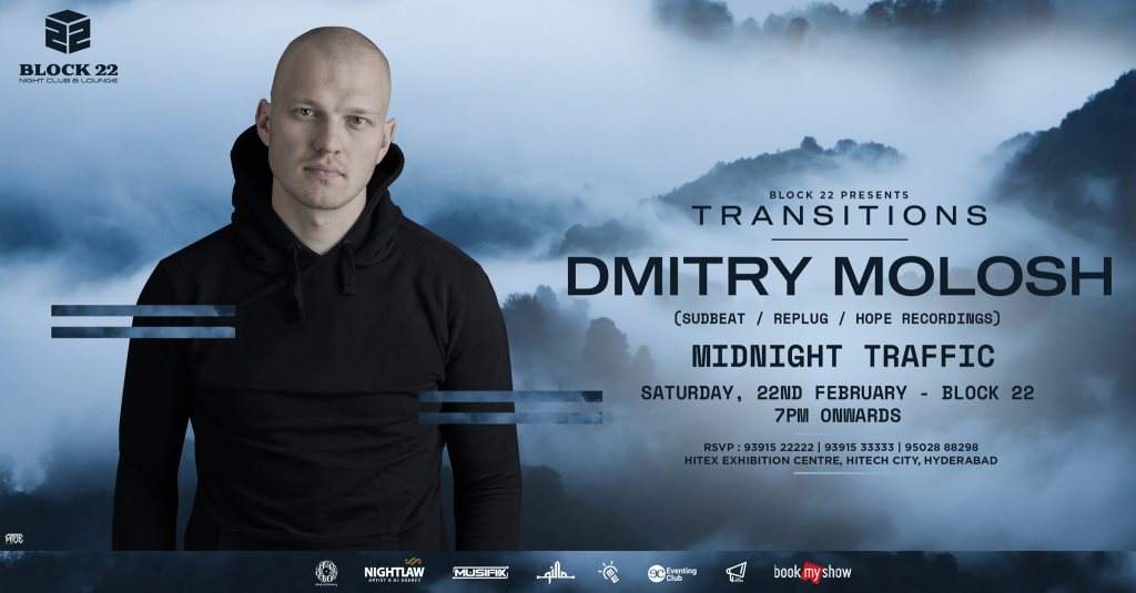 Transitions Feat. Dmitry Molosh & Midnight Traffic - Página frontal
