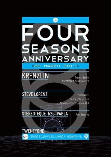 Four Seasons Anniversary - Página frontal