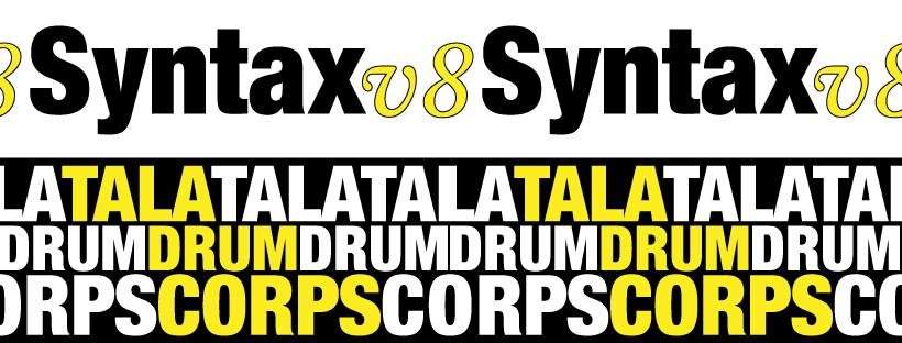 Syntax feat. Tala Drum Dorps - Página frontal