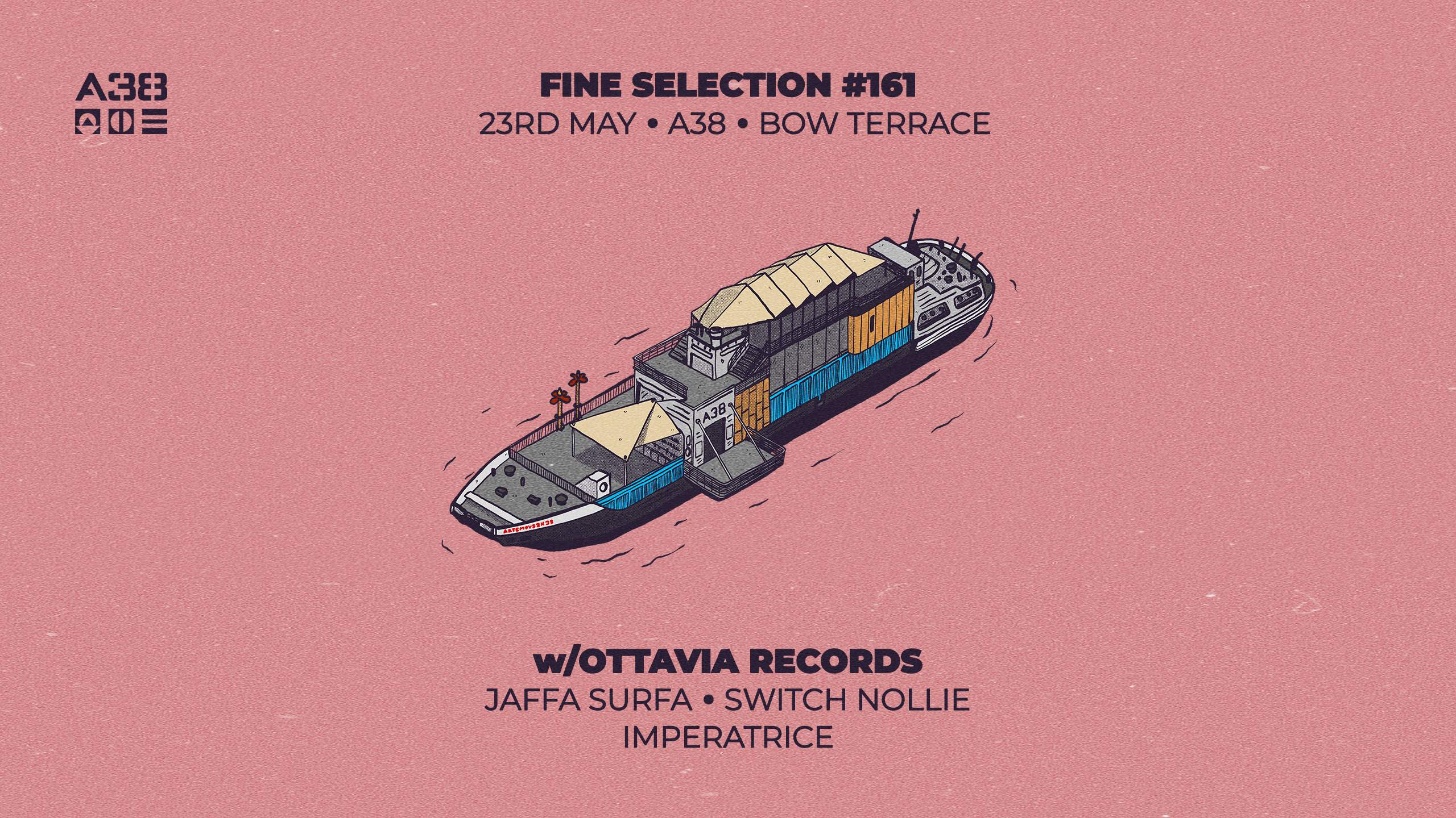 Fine Selection #161 w/Ottavia Records - フライヤー表