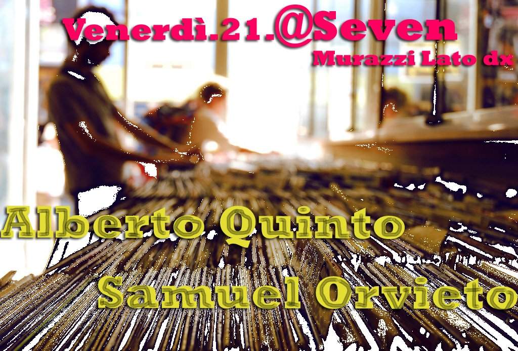 Samuel Orvieto vs Alberto Quinto - フライヤー表