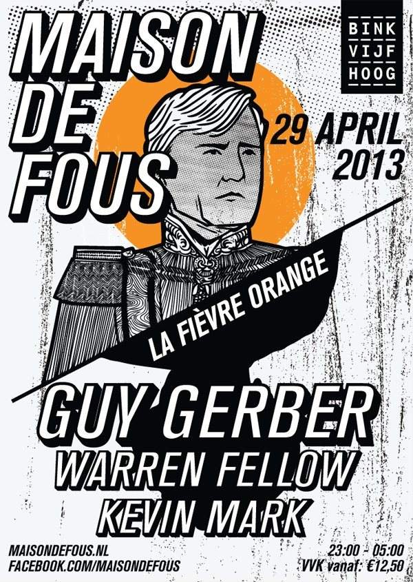 La Fièvre Orange - Guy Gerber - Página frontal