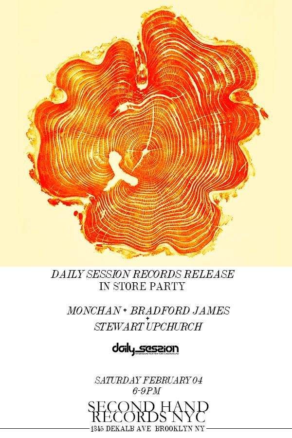 Daily Session Record In Store Release Party - フライヤー表
