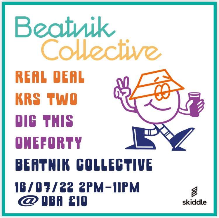 Beatnik Collective with Real Deal Records - フライヤー表