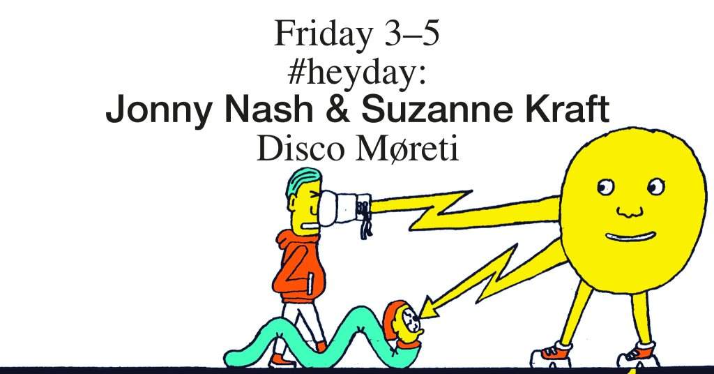 #Heyday: Jonny Nash & Suzanne Kraft, Disco Møreti - Página frontal