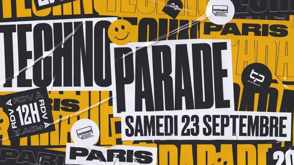 Techno Parade - Le Char Breton - フライヤー表