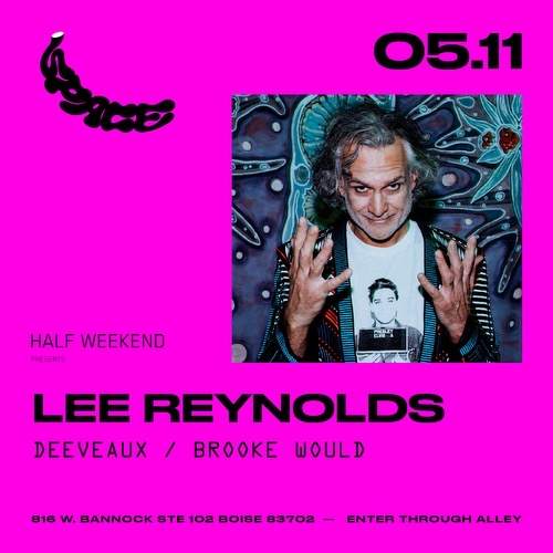 Half Weekend presents Lee Reynolds - Página frontal