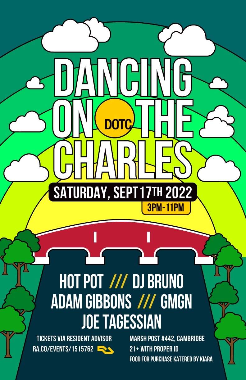 Dancing on the Charles - September Edition - Flyer front