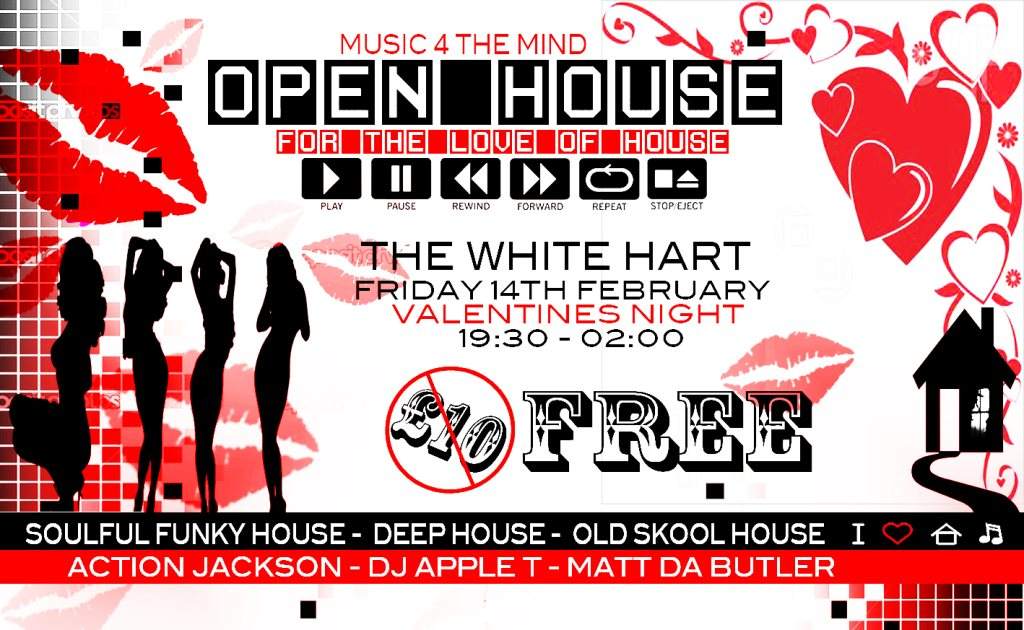 M4M / Music 4 The Mind presents For The Love OF House at The White Hart