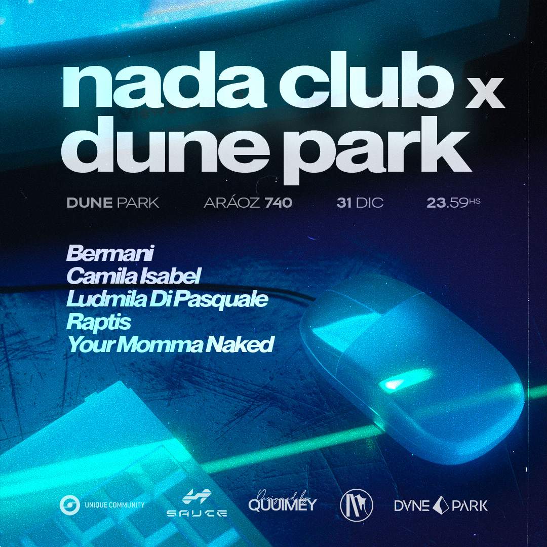 Nada x Dune Park - フライヤー表