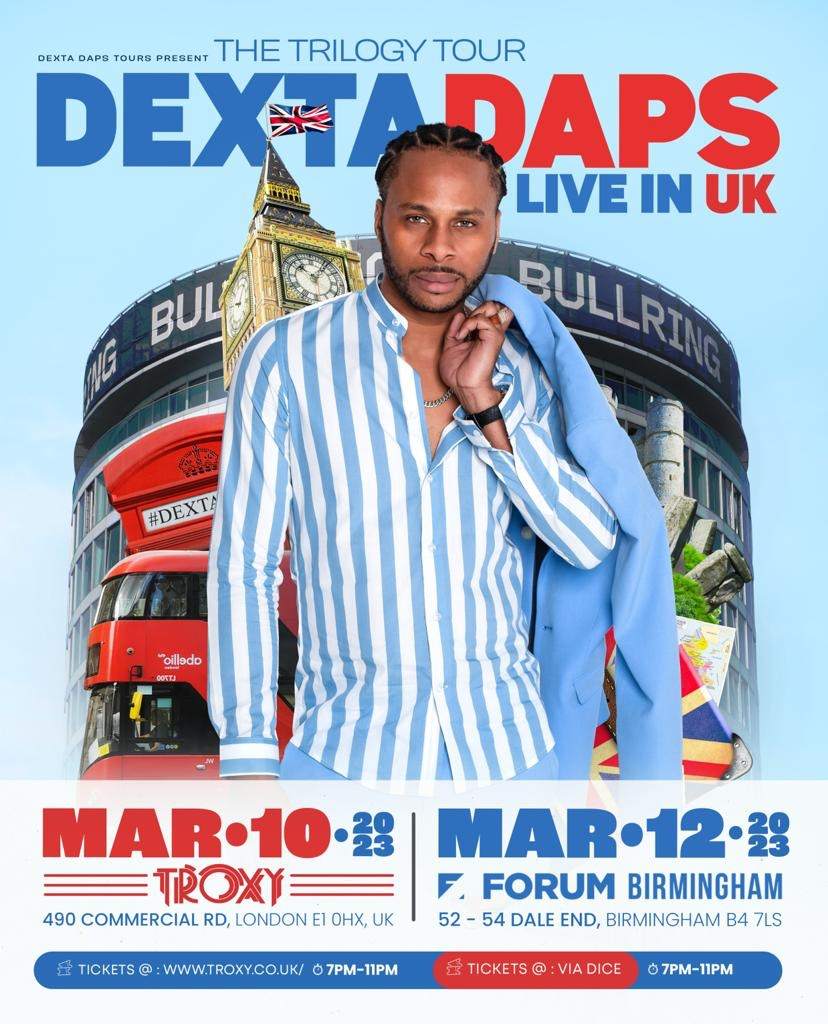 Dexta Daps Concert 2024 Live Performance EventsLiker