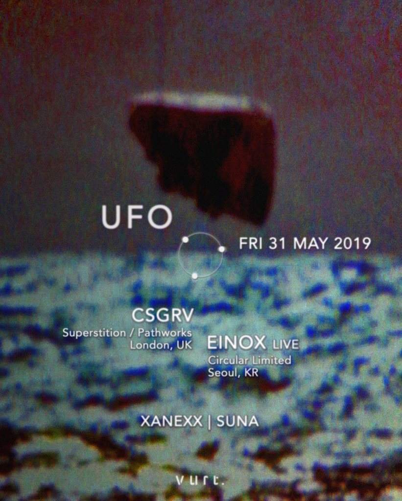UFO with CSGRV / Einox Live - Página frontal