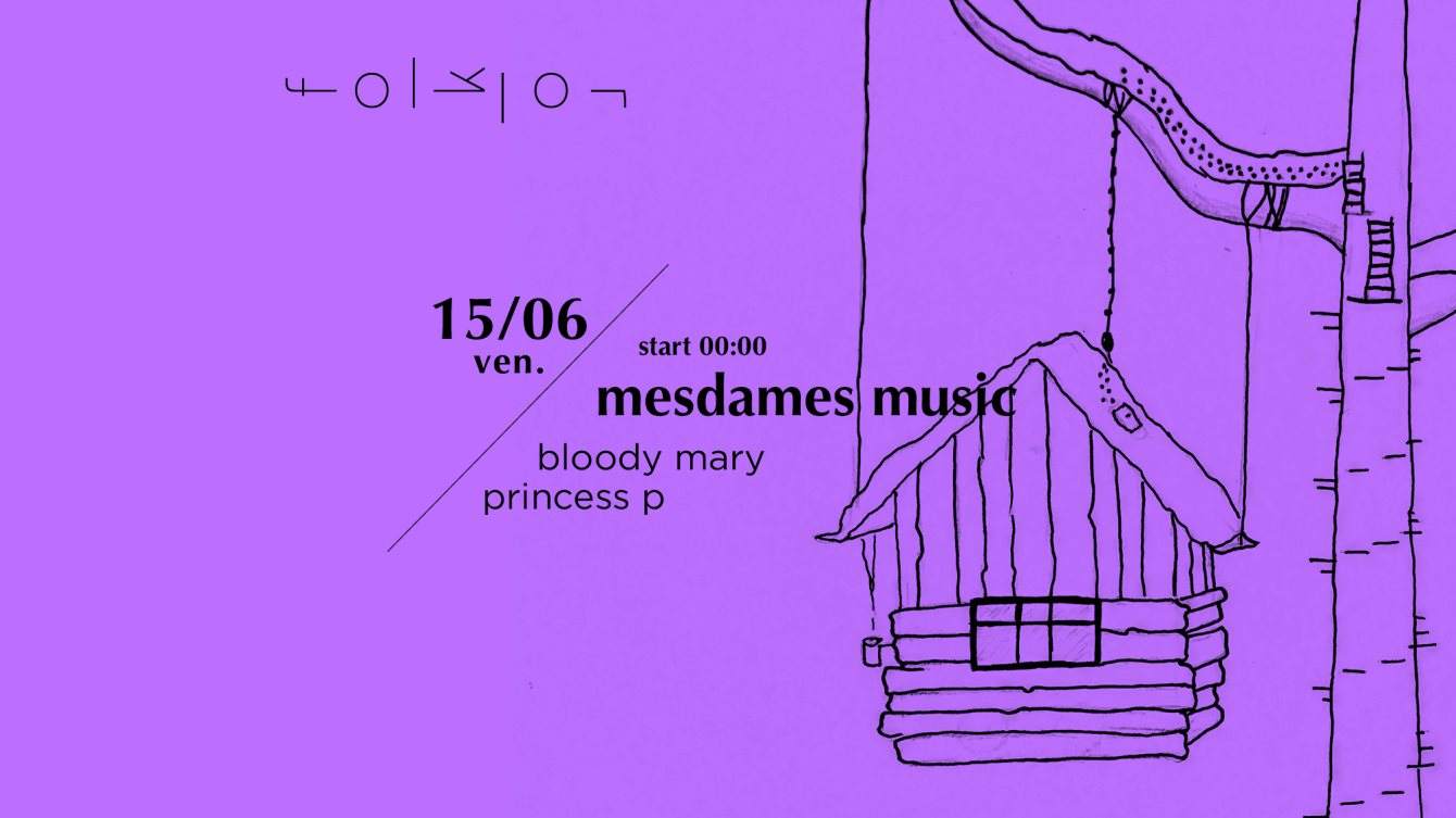 Mesdames Music - フライヤー表