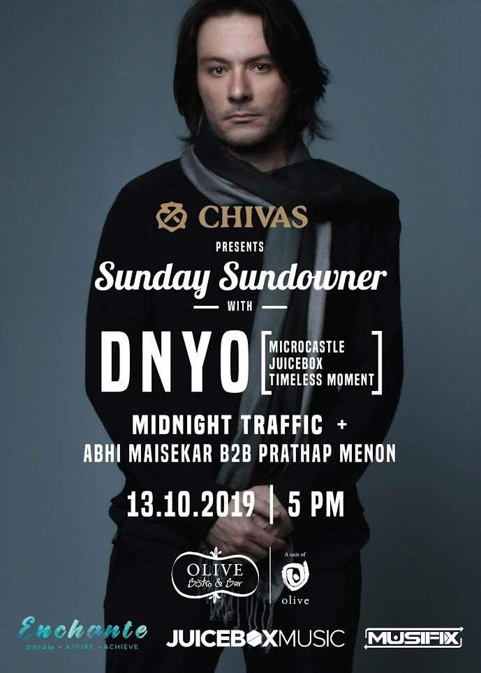 Chivas Pres Sunday Sundowner with Dnyo - フライヤー表
