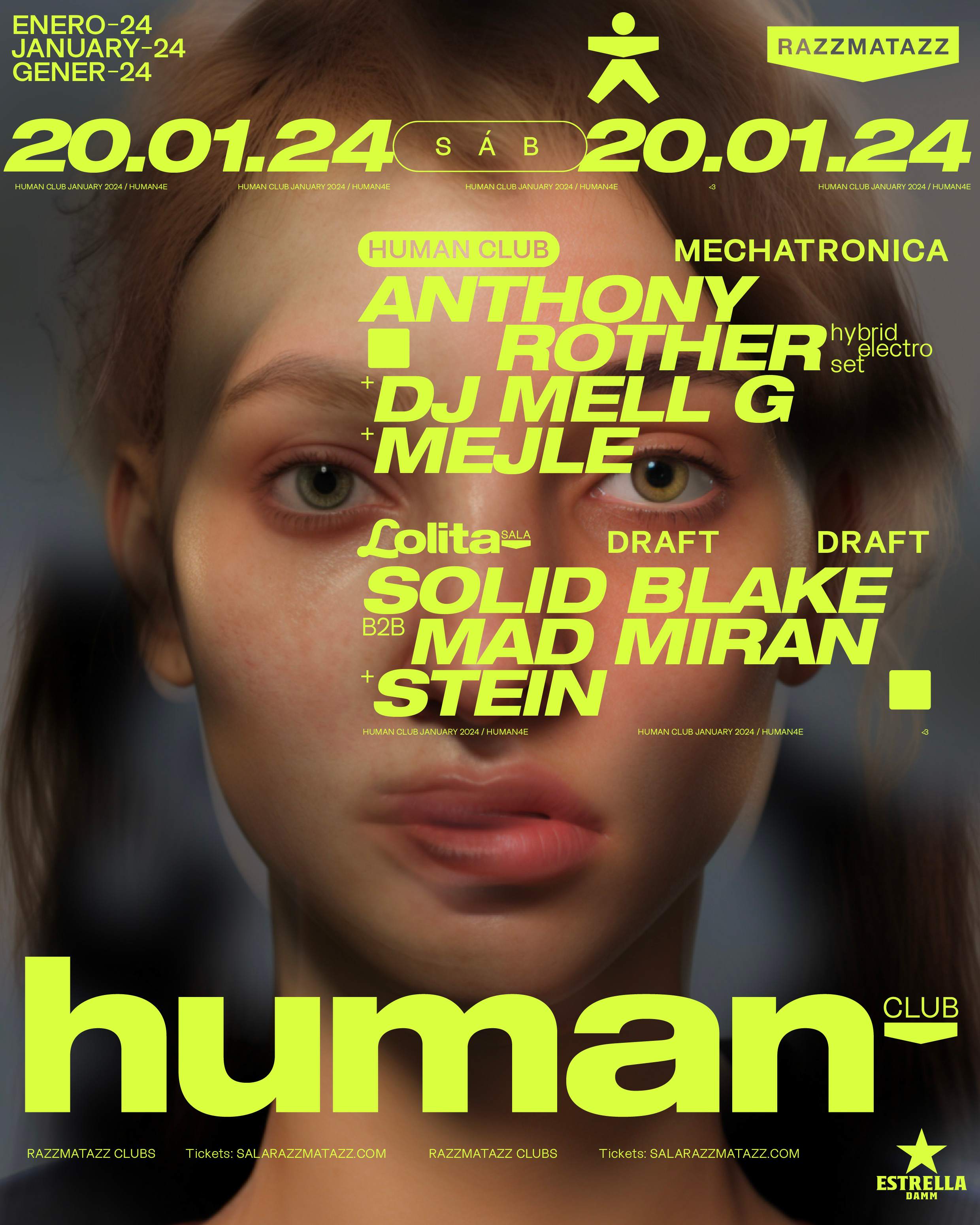 HUMAN presents: MECHATRONICA: Anthony Rother HYBRID SET - Página frontal
