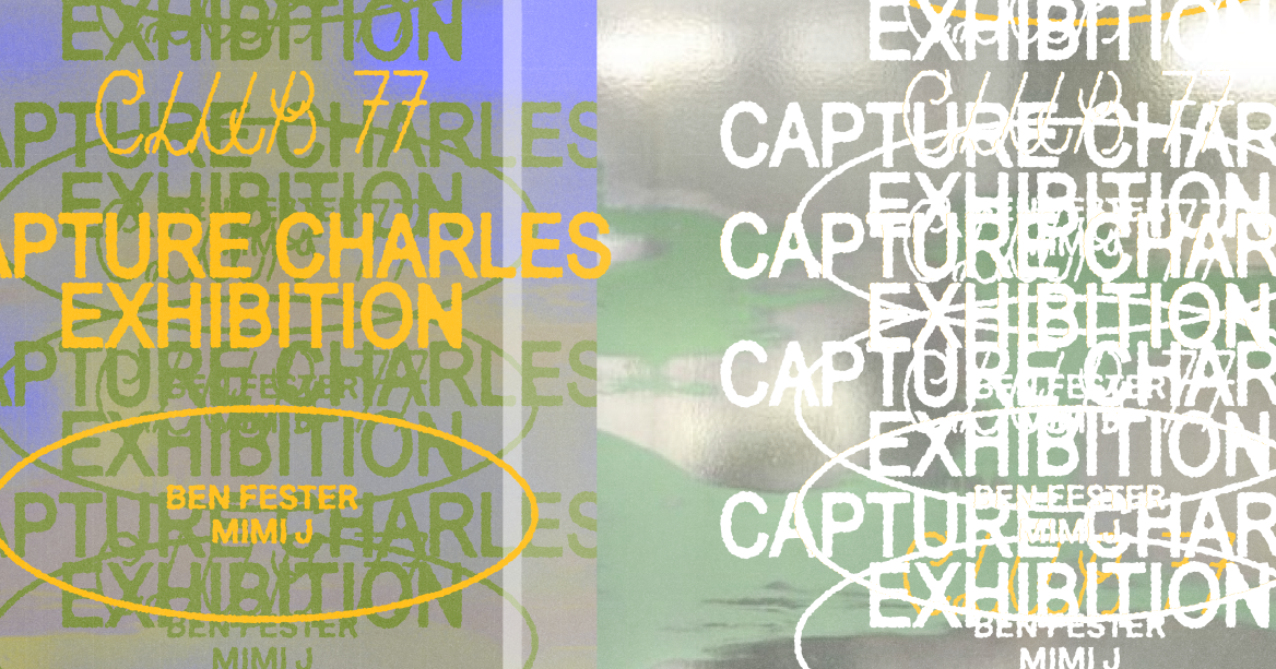 Capture Charles Exhibition - Página frontal